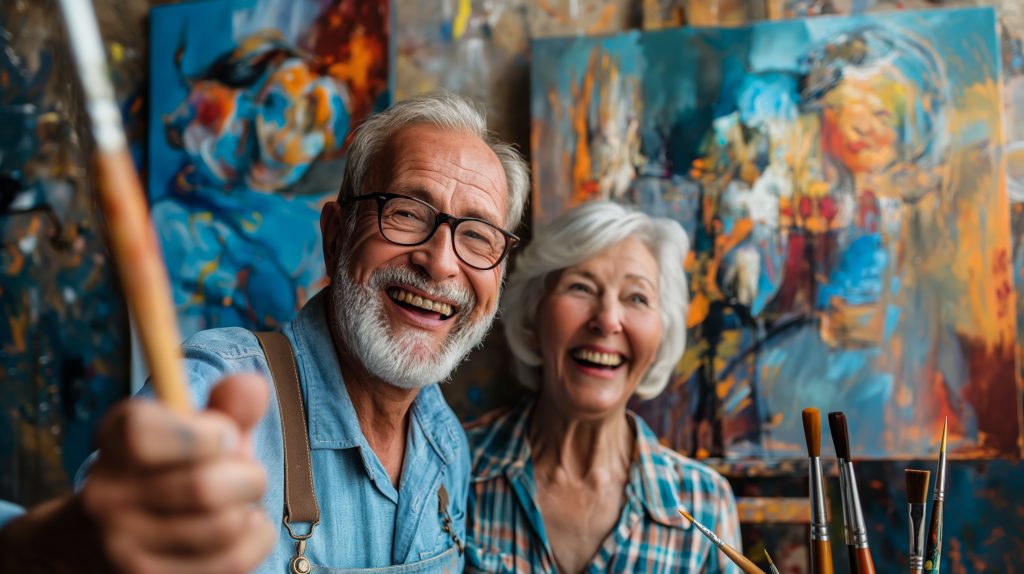 vecteezy_selfie-recreation-and-a-senior-couple-jubilant-in-an-art_46100214